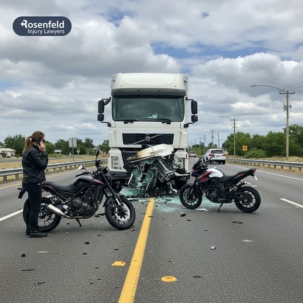 Chicago lawyer for truck lane change car accidents.