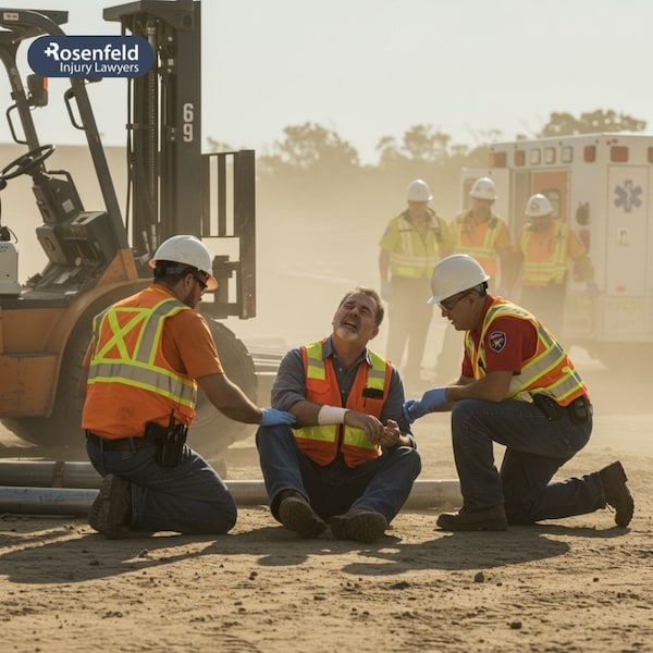 Illinois lawyer for workers commonly injured by forklifts.