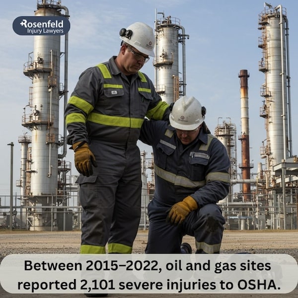 Workers’ compensation benefits for refinery accidents in Chicago