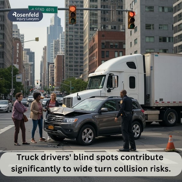 An attorney for a wide turn jackknife accident.